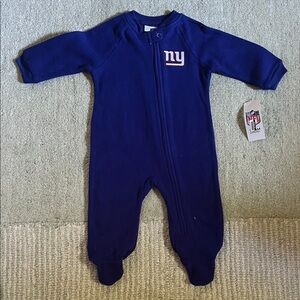 NFL Kids One Piece Footie - Deep Blue